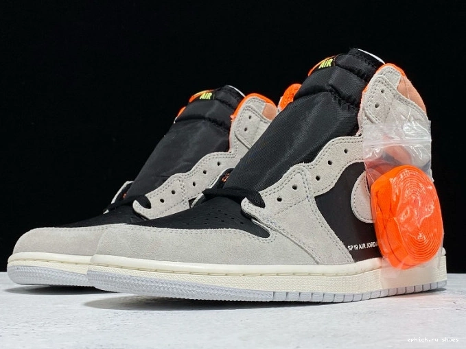 Rep 555088-018 OG 1 Retro Grey High Air Jordan Neutral 0804